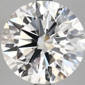 4.04 Carat Round E VVS2 Lab Diamond