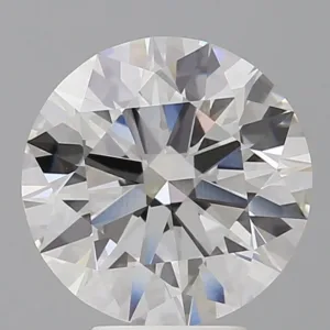 4.04 Carat Round F VVS2 Lab Diamond
