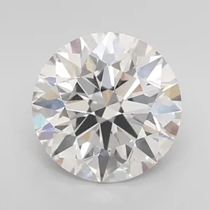 4.04 Carat Round G VVS2 Lab Diamond