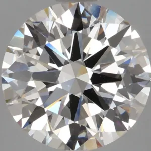 4.04 Carat Round H VVS2 Lab Diamond