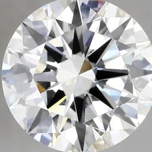 4.05 Carat Round D VVS2 Lab Diamond