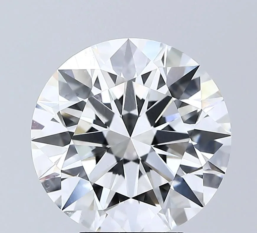 4.05 Carat Round E VVS2 Lab Diamond 1 4.05 Carat Round E VVS2 Lab Diamond