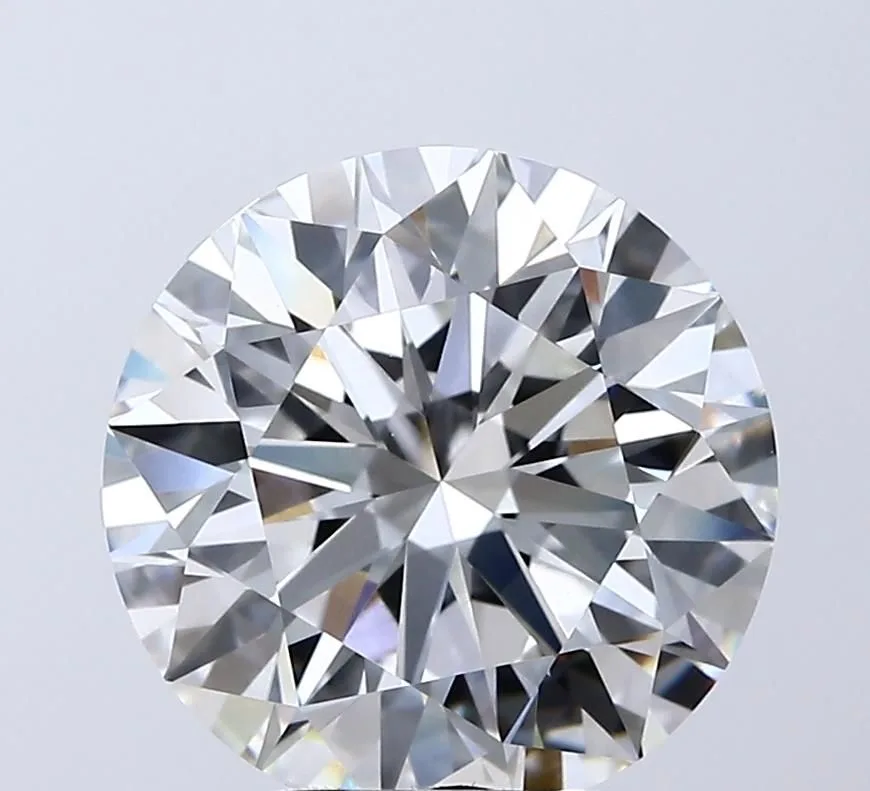 4.05 Carat Round E VVS2 Lab Diamond 1 4.05 Carat Round E VVS2 Lab Diamond