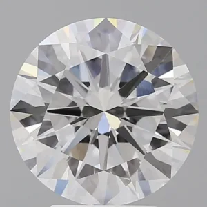 4.05 Carat Round E VVS2 Lab Diamond