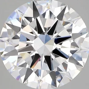 4.06 Carat Round D VVS2 Lab Diamond