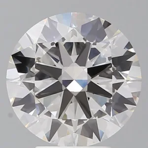 4.06 Carat Round F VVS2 Lab Diamond