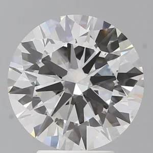 4.06 Carat Round F VVS2 Lab Diamond