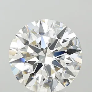 4.06 Carat Round F VVS2 Lab Diamond