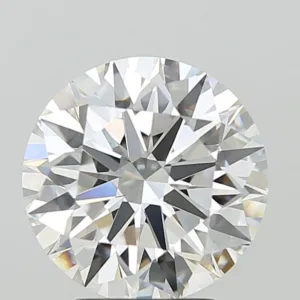 4.06 Carat Round F VVS2 Lab Diamond
