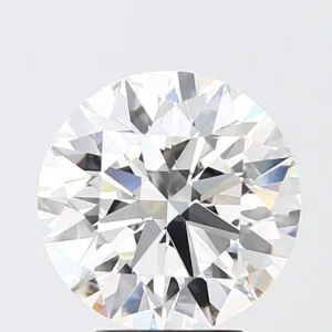 4.06 Carat Round F VVS2 Lab Diamond