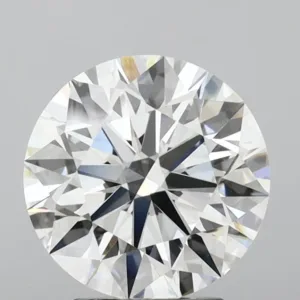 4.07 Carat Round D VVS2 Lab Diamond