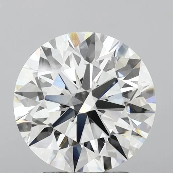 4.07 Carat Round D VVS2 Lab Diamond 1 4.07 Carat Round D VVS2 Lab Diamond