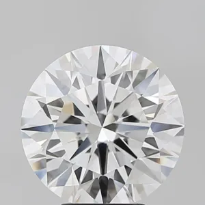 4.07 Carat Round F VVS2 Lab Diamond