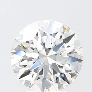 4.07 Carat Round F VVS2 Lab Diamond