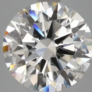 4.07 Carat Round H VVS2 Lab Diamond