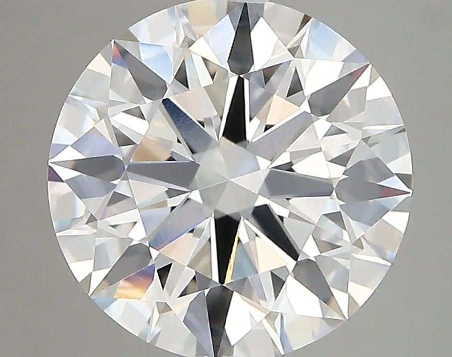 4.08 Carat Round D VVS2 Lab Diamond 1 4.08 Carat Round D VVS2 Lab Diamond