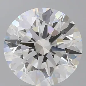 4.08 Carat Round E VVS2 Lab Diamond