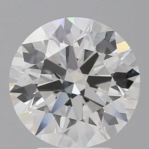 4.08 Carat Round E VVS2 Lab Diamond