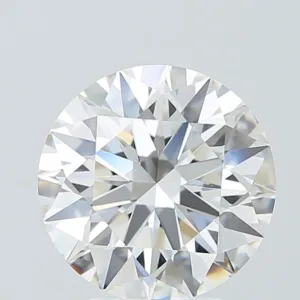4.08 Carat Round F VVS2 Lab Diamond