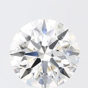 4.08 Carat Round F VVS2 Lab Diamond