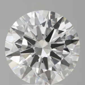 4.08 Carat Round F VVS2 Lab Diamond