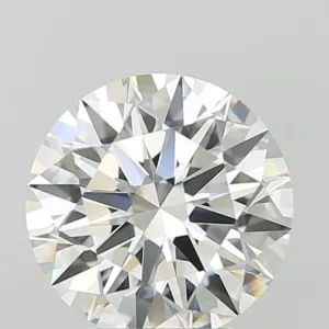4.08 Carat Round F VVS2 Lab Diamond
