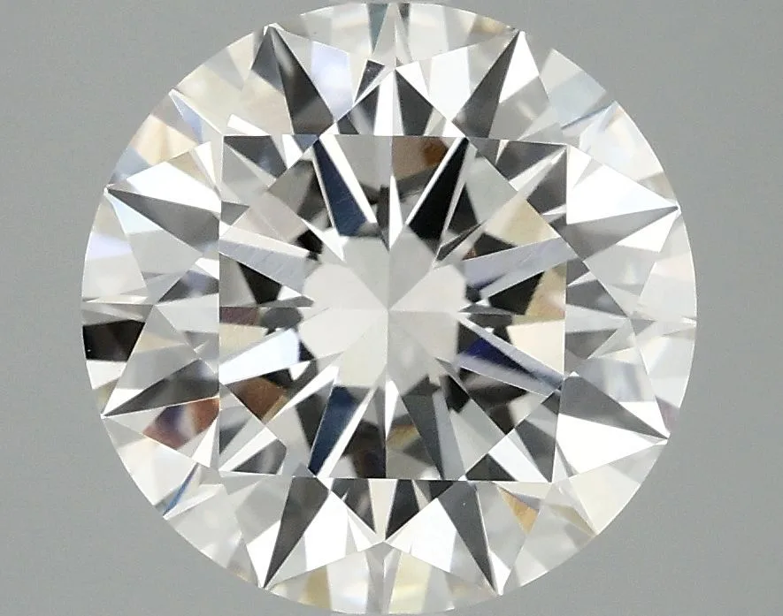 4.08 Carat Round G VVS2 Lab Diamond 1 4.08 Carat Round G VVS2 Lab Diamond