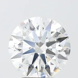 4.09 Carat Round E VVS2 Lab Diamond