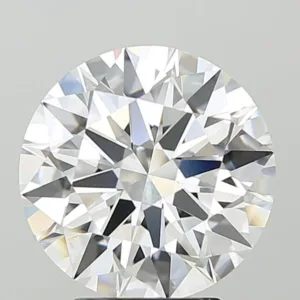 4.09 Carat Round E VVS2 Lab Diamond