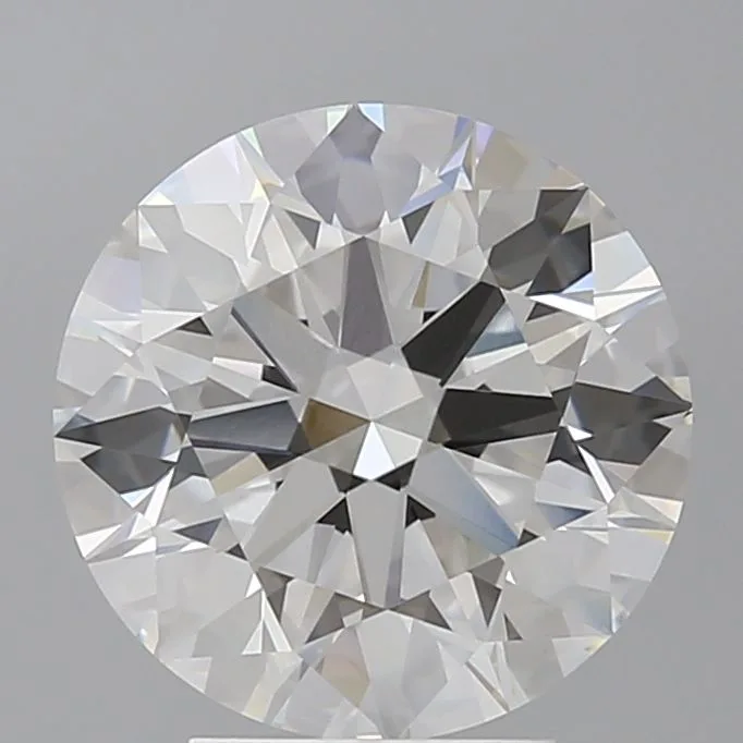 4.09 Carat Round F VVS2 Lab Diamond 1 4.09 Carat Round F VVS2 Lab Diamond