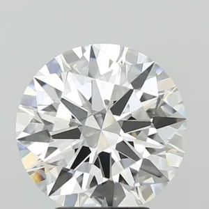 4.09 Carat Round F VVS2 Lab Diamond