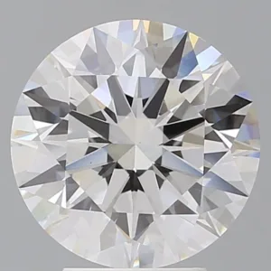 4.09 Carat Round F VVS2 Lab Diamond