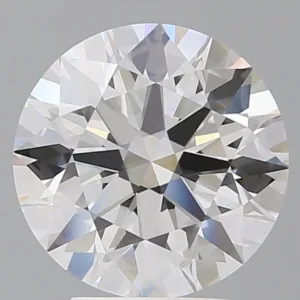 4.09 Carat Round F VVS2 Lab Diamond
