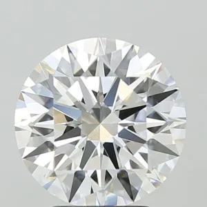 4.09 Carat Round F VVS2 Lab Diamond