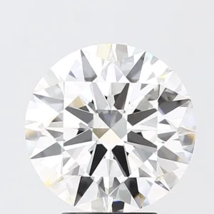 4.09 Carat Round F VVS2 Lab Diamond