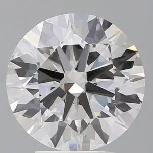 4.09 Carat Round F VVS2 Lab Diamond