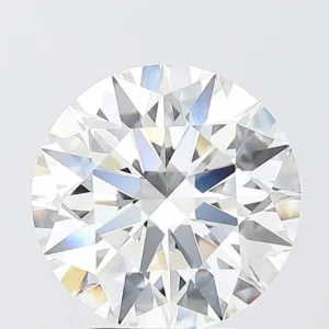 4.09 Carat Round F VVS2 Lab Diamond