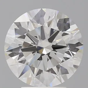 4.09 Carat Round F VVS2 Lab Diamond