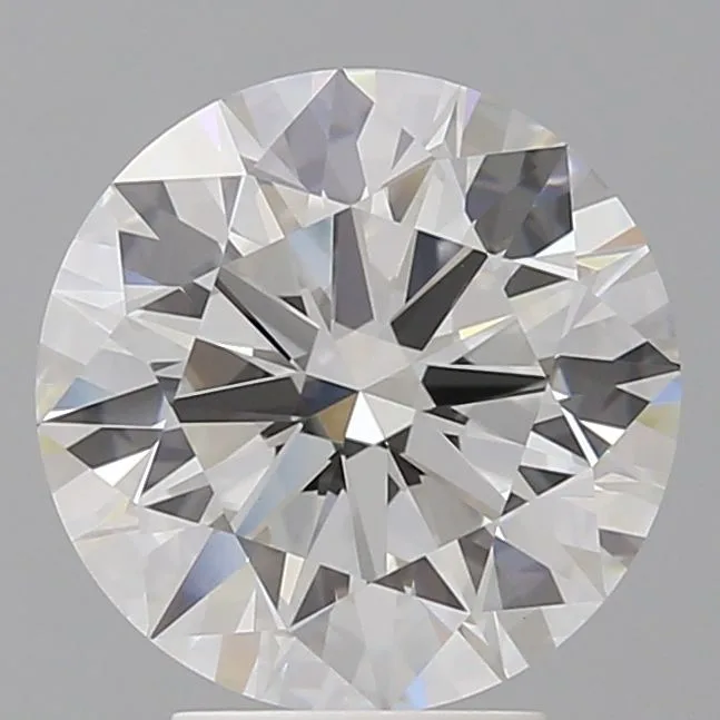 4.09 Carat Round F VVS2 Lab Diamond 1 4.09 Carat Round F VVS2 Lab Diamond