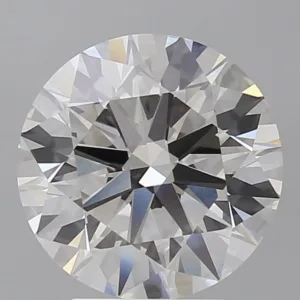 4.09 Carat Round F VVS2 Lab Diamond