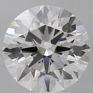 4.09 Carat Round F VVS2 Lab Diamond