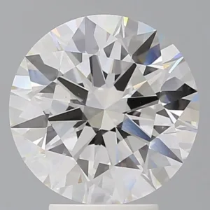4.09 Carat Round F VVS2 Lab Diamond