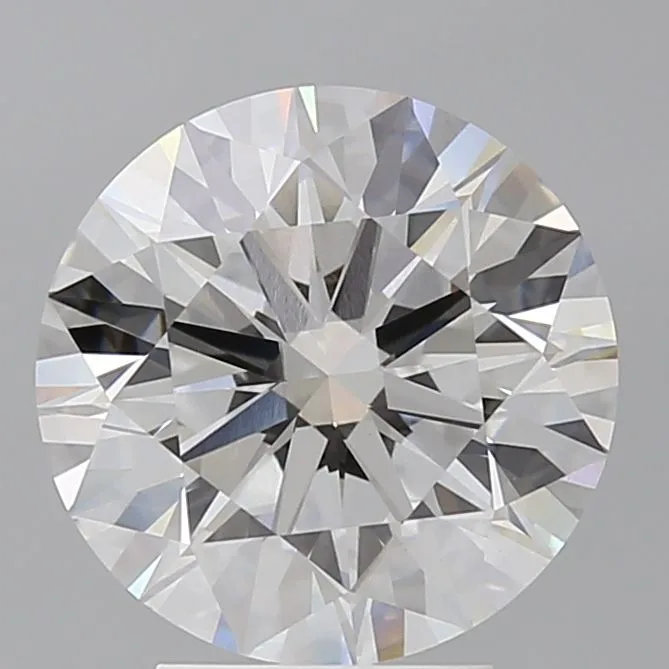 4.09 Carat Round F VVS2 Lab Diamond 1 4.09 Carat Round F VVS2 Lab Diamond