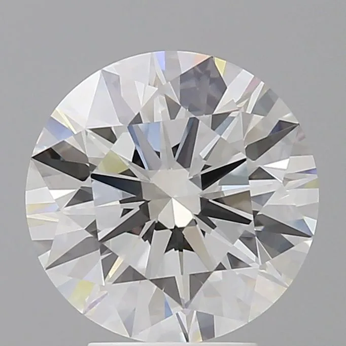 4.09 Carat Round F VVS2 Lab Diamond 1 4.09 Carat Round F VVS2 Lab Diamond