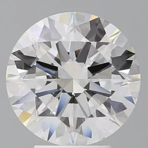 4.1 Carat Round F VVS2 Lab Diamond