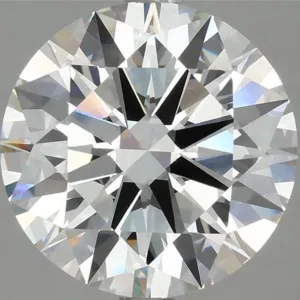 4.14 Carat Round F VVS2 Lab Diamond