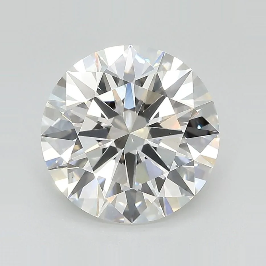 4.14 Carat Round G VVS2 Lab Diamond 1 4.14 Carat Round G VVS2 Lab Diamond