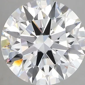 4.19 Carat Round D VVS2 Lab Diamond