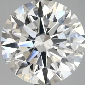 4.21 Carat Round E VVS2 Lab Diamond