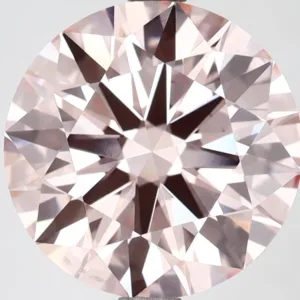 4.22 Carat Round Fancy Intense Pink VS2 Lab Diamond